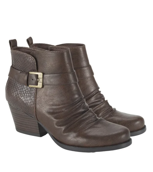 Rebel Block Heel Bootie