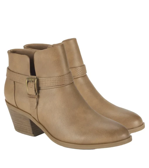 Santos Block Heel Bootie