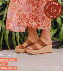 Sophie Wedge Sandal