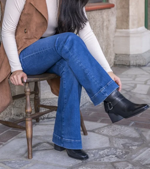 Tiana Block Heel Bootie