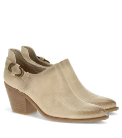 Yanah Block Heel Ankle Bootie