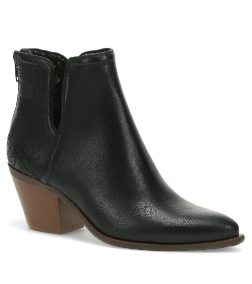 Yara Block Heel Bootie