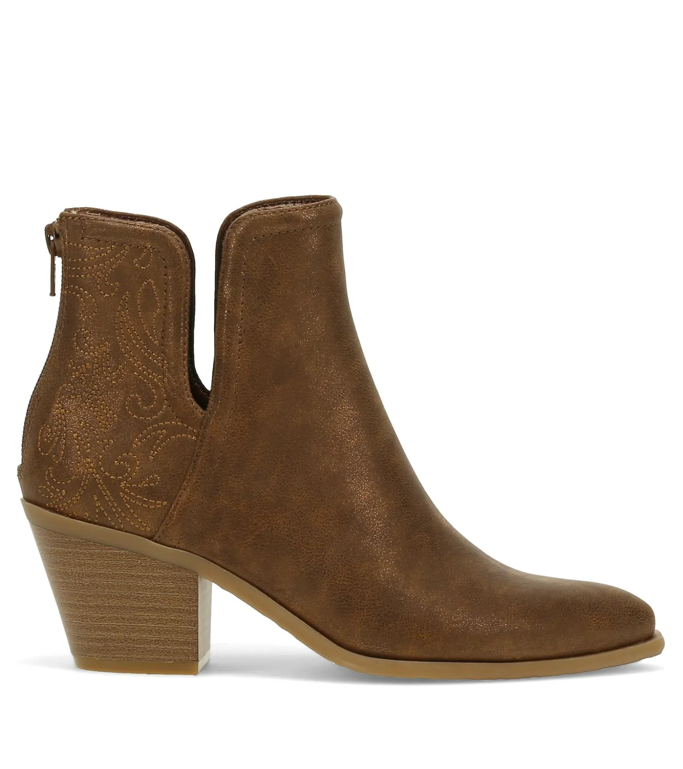 Yara Block Heel Bootie