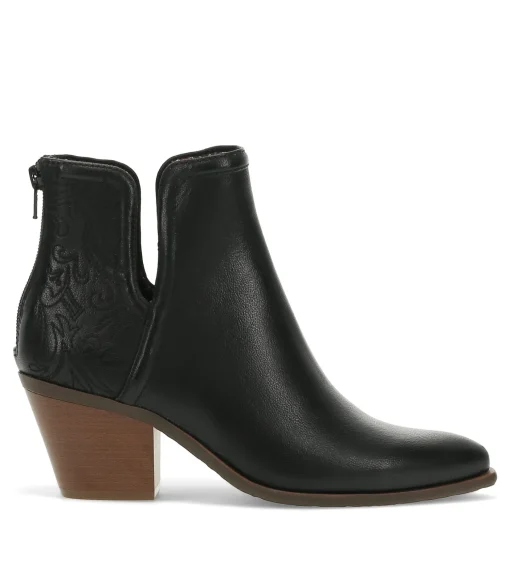 Yara Block Heel Bootie