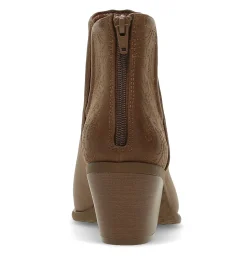 Yara Block Heel Bootie