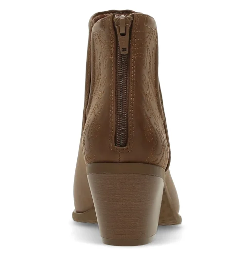 Yara Block Heel Bootie
