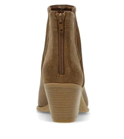 Yara Block Heel Bootie
