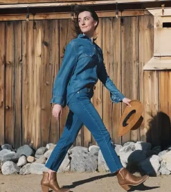 Yara Block Heel Bootie