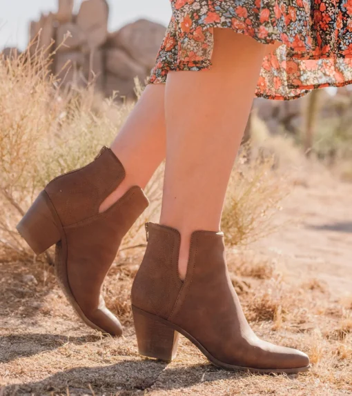 Yara Block Heel Bootie