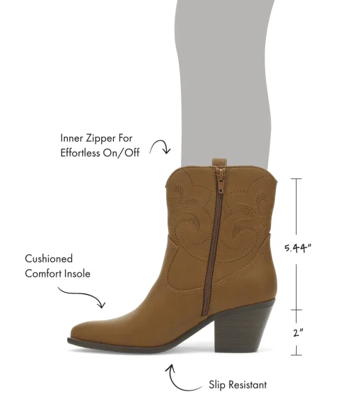 Yenni Western Boot